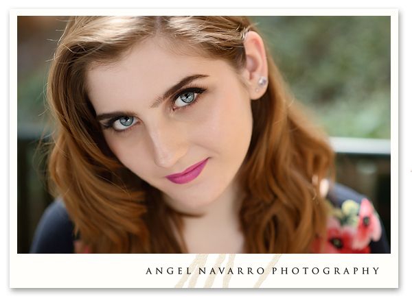 Gorgeous High School Senior Headshot