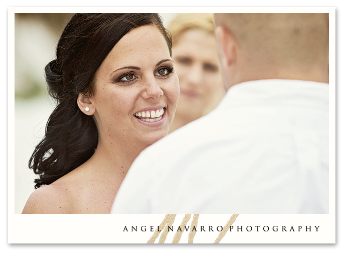 Wedding Beach Vows Bride