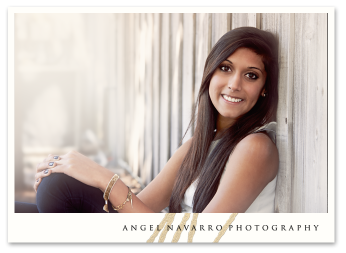 High School Senior Girl Hanging Out