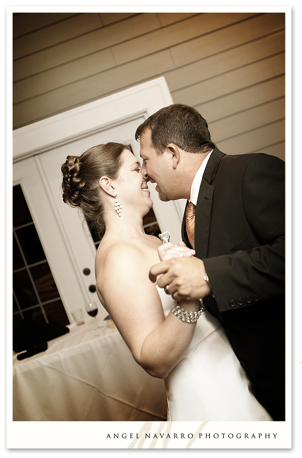 Wedding reception dance for bride and groom