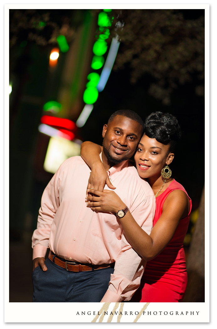 Nightlife Main Street Sarasota Hollywood 20 Engagement Session