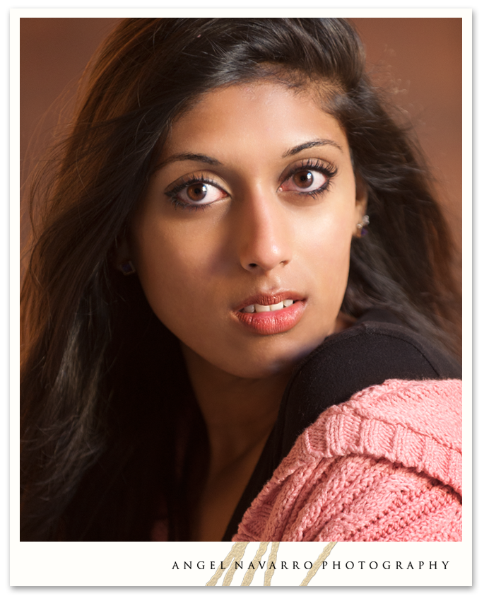 Close-up of High School Senior Girl