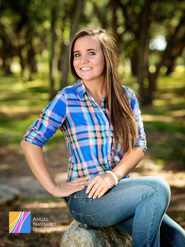 Bradenton Outdoor Senior Portrait Photography