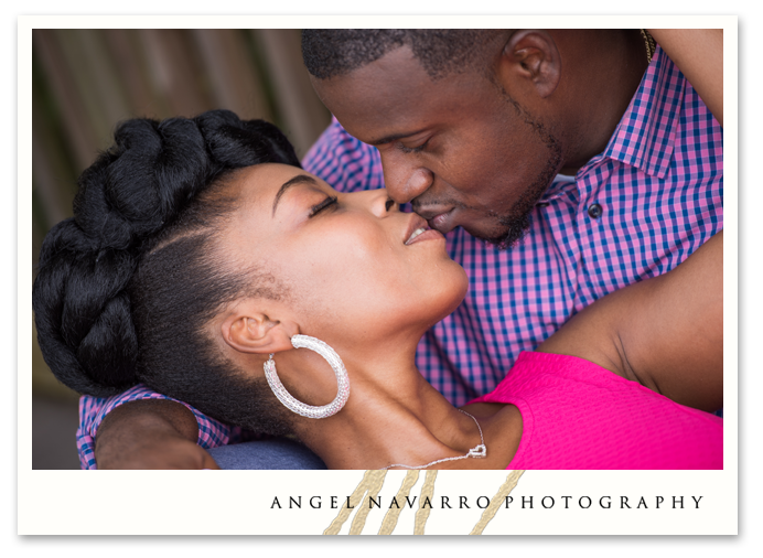 Engagement Session on a dock at Phillippi Estate Park