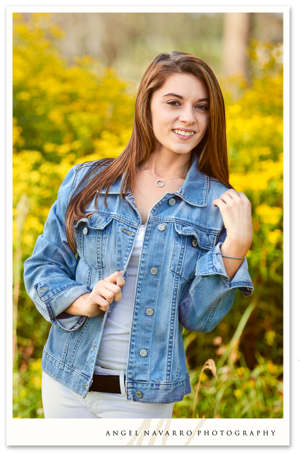 Picture of Young High School Teen with Denim Jacket