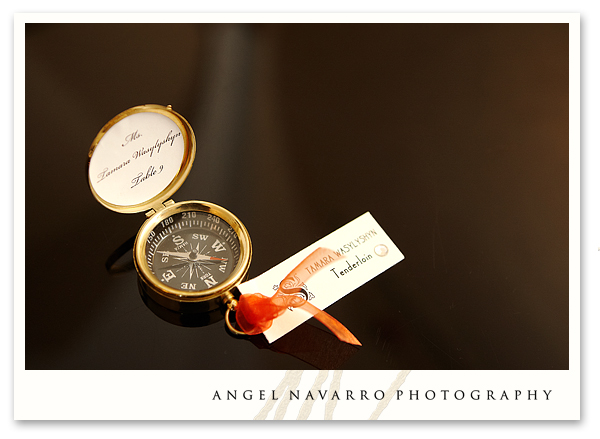 Wedding Favours, Old Style Compass