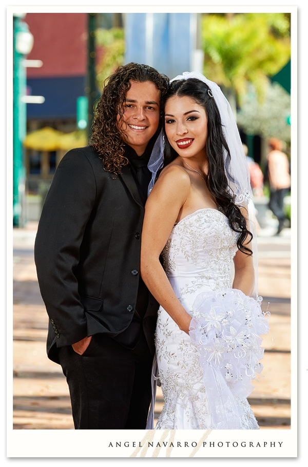 Traditional Wedding Pose in Sarasota