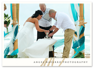 Sand Ceremony Beach Wedding