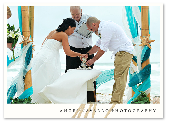 Sand Ceremony Beach Wedding