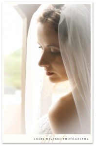 Bridal Photo Close-Up