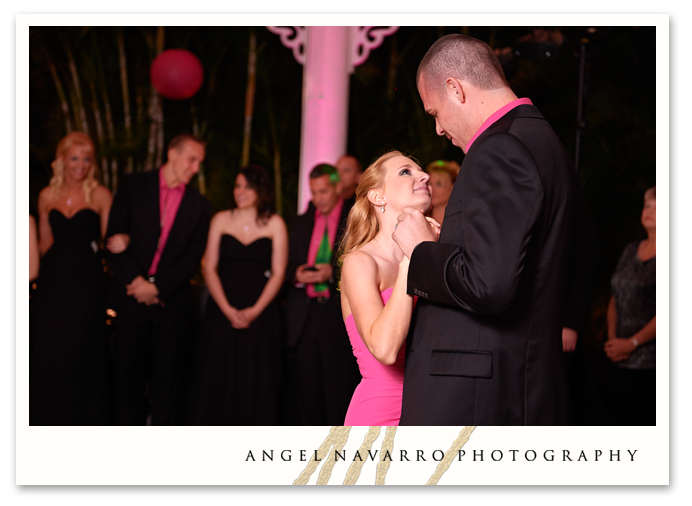 First dance Mixon Farm wedding ceremony.