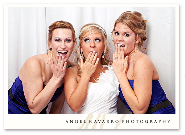 Silly Bridesmaids Photo at Wedding Reception