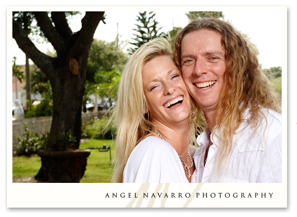 Engaged couple during their e-session.