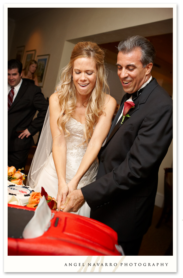 The Cutting of the Cake - Wedding Receptions