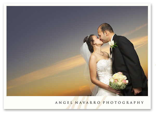 Wedding Portrait by nearby Sarasota Bay, Florida